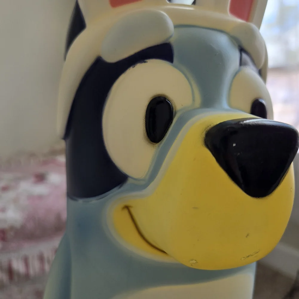 Bluey Easter Decoration  Bunny Figure